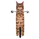 Toalhas de mão engraçadas para gatos para banheiro e cozinha Lindas decorações decorativas de conto de fadas, panos pendurados, toalhas superabsorventes e macias Presentes divertidos de Natal para mulheres amantes de gatos