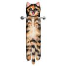Toalhas de mão engraçadas para gatos para banheiro e cozinha Lindas decorações decorativas de conto de fadas, panos pendurados, toalhas superabsorventes e macias Presentes divertidos de Natal para mulheres amantes de gatos