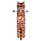 Toalhas de mão engraçadas para gatos para banheiro e cozinha Lindas decorações decorativas de conto de fadas, panos pendurados, toalhas superabsorventes e macias Presentes divertidos de Natal para mulheres amantes de gatos