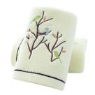 Toalhas de mão Pidada bordadas Bird Tree 100% algodão x2
