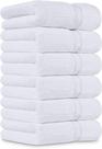 Toalhas de mão Utopia Towels Premium 100% algodão 600 g/m2, pacote com 6