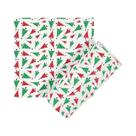 Toalhas De Papel Descartáveis Com Tema De Natal Para Limpeza E Decoração Doméstica