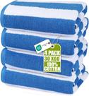 Toalhas de Praia Utopia Towels 4 Peças 76 x 152 cm Algodão