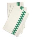 Toalhas de prato Aunt Martha's Kelly Green 100% algodão (Índia)