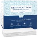 Toalhas de rosto de algodão descartáveis Dermacotton 100% biodegradáveis