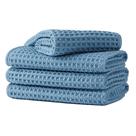 Toalhas de rosto MICROFI Microfiber Waffle 30,48x30,48cm 4 peças