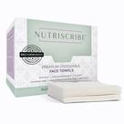 Toalhas Faciais Nutriscribe XL 25x30cm Pacote com 50 Unidades Sem Perfume Toalhas Faciais Nutriscribe XL 25x30cm Pacote com 50 Unidades Sem Perfume