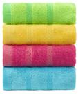 Toalhas Fingertip MEMRUI Multicolor para banheiro infantil 25x48cm