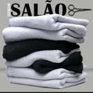 Toalhas Salão PretaTamanho 50x80cm Engotex Linha Profissional Pact. com 10 unds