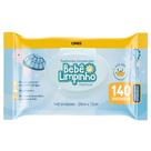 Toalhas Umedecidas 140 Unidades Bebê Limpinho Cimed Lenço Sem Álcool Aloe Vera