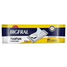 Toalhas Umedecidas Bigfral Embalagem com 40 Unidades Toalhas Umedecidas Bigfral Embalagem com 40 Unidades