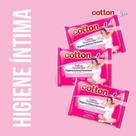 Toalhas Umedecidas Higiene Íntima Cotton Line 24 Unidades cada