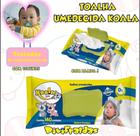 Toalhas Umedecidas Koala Baby - caixa com 12 pacotes com 140 unid. (Total 1680 toalhas)