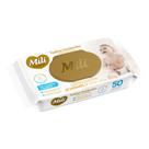 Toalhas Umedecidas Mili Love e Care 50 Unidades
