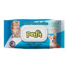 Toalhas Umedecidas PetFit Pacote com 50 unidades 20x51cm