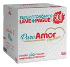 Toalhas Umedecidas Puro Amor Pack 500 Unidades