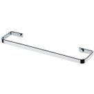Toalheiro 30cm Em Aço Cromado Porta Toalhas Suporte Para Banheiro Lavabo Pia Organizador Toalha De Rosto Mão Banho