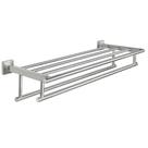 Toalheiro Alise Prateleira porta-toalhas com barras duplas de 70 cm