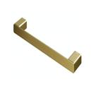 Toalheiro Barra Rosto Docol Flat 1013672 Ouro Escovado