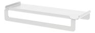 Toalheiro Com Prateleira 28cm - Branco Future 6010bc