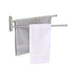 Toalheiro de banheiro KES Swivel 2-Arm SUS304 em aço inoxidável