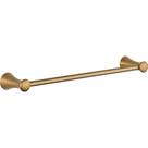 Toalheiro Delta Lahara 45 cm Champagne Bronze montado na parede
