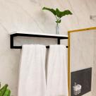 Toalheiro para banheiro MDF Branco 45cm