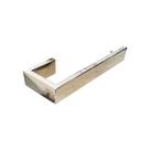 Toalheiro Porta Toalha de Rosto Quadrado Inox Cromado