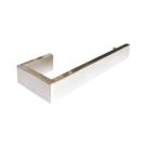 Toalheiro Porta Toalha de Rosto Quadrado Inox Escovado