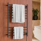 Toalheiro Térmico Alumínio 100x66x10cm Elegance 10 Barras Bivolt Toalheiro Térmico Alumínio 100x66x10cm Elegance 10 Barras Bivolt