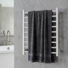 Toalheiro Térmico Alumínio 66X55X10CM9 Barras Elegance Bivolt Toalheiro Térmico Alumínio 66X55X10CM9 Barras Elegance Bivolt