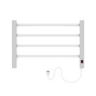 Toalheiro Termico Casuli Quadratto Uno Branco 127V Direito