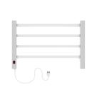 Toalheiro Termico Casuli Quadratto Uno Branco 220V Esquerdo