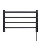 Toalheiro Térmico Elétrico Pequeno Preto 1 Toalhas 127v
