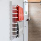 Toalheiro Térmico Flape Branco Para 2 Toalhas Esquerdo 110v