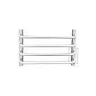 Toalheiro Termico Pequeno Branco 220V Fio Oculto Esquerdo