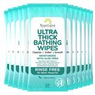 Toalhetes corporais Nurture Valley Nurture XL Ultra Thick com Aloe 120