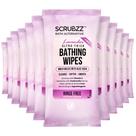 Toalhetes de banho Scrubzz Extra Large 120 descartáveis para adultos Lavanda