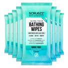 Toalhetes de banho Scrubzz Extra Large para adultos - 80 toalhetes