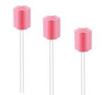 Toalhetes de higiene bucal descartáveis ZIZNBA 250 unidades (rosa+ameixa)