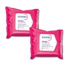 Toalhetes de limpeza biodegradáveis Bioderma Sensibio H2O 50 unidades
