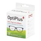 Toalhetes de limpeza OptiPlus Anti Fog para óculos de 100 unidades