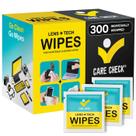 Toalhetes de limpeza pré-umedecidos Care Check Lens 300 unidades