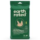Toalhetes de ouvido para animais de estimação, com classificação terrestre, hipoalergênicos para cães e gatos, 70 quilates