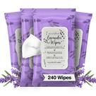 Toalhetes de remoção de maquiagem BeautyFrizz Lavender 240 unidades Toalhetes de remoção de maquiagem BeautyFrizz Lavender 240 unidades
