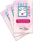 Toalhetes desmaquilhantes, papel, chuveiro, impressão facial, 40 pacotes