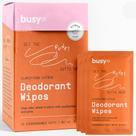 Toalhetes desodorantes BUSYCO Refresh Line para mulheres de 15 quilates