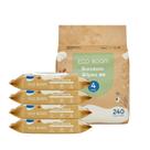 Toalhetes ECO BOOM Bamboo Viscose Biodegradáveis Sem Fragrância