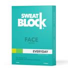 Toalhetes faciais SweatBlock, antitranspirante, 15 unidades, homens e mulheres