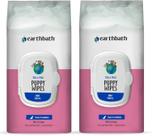 Toalhetes para animais de estimação Earthbath Ultra-Mild Wild Cherry para cães 100 quilates Toalhetes para animais de estimação Earthbath Ultra-Mild Wild Cherry para cães 100 quilates